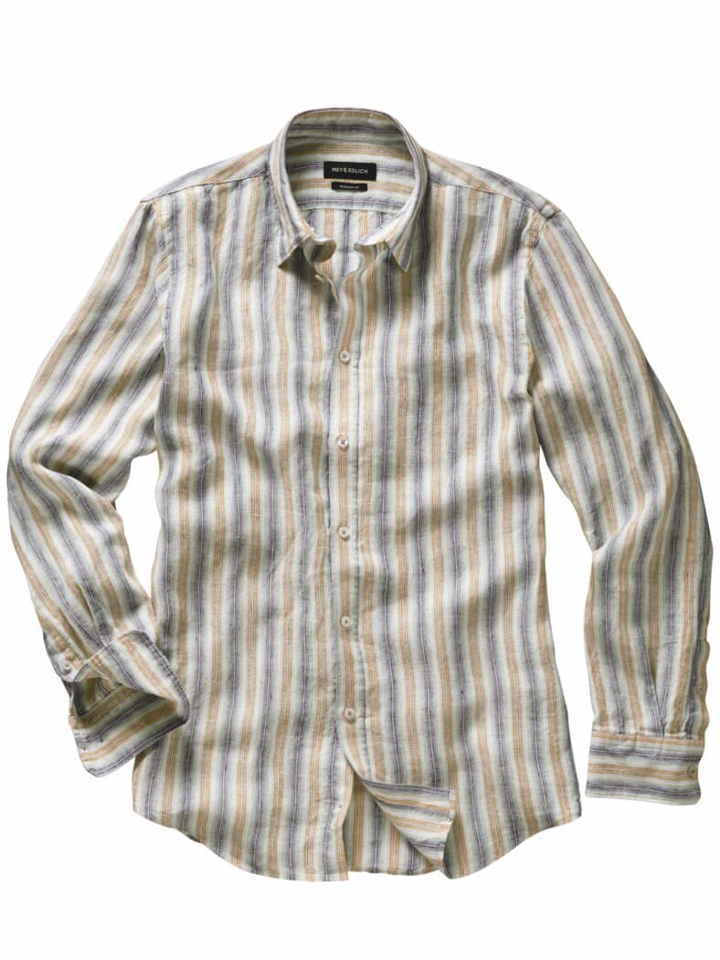 Sonnenschein-Hemd Streifen meer/sonne