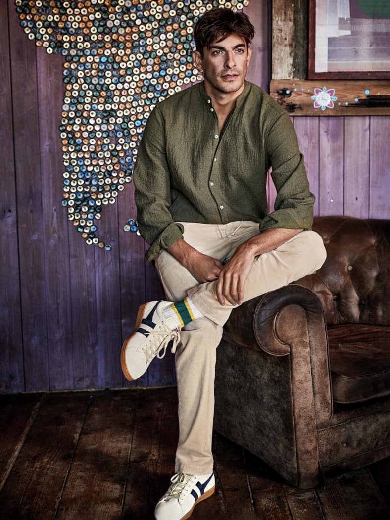 Hammerschlag-Hemd schilf