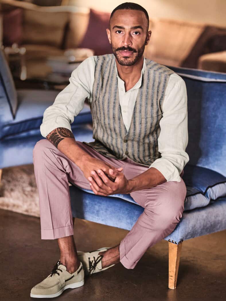 Elementar-Leinenhemd papier