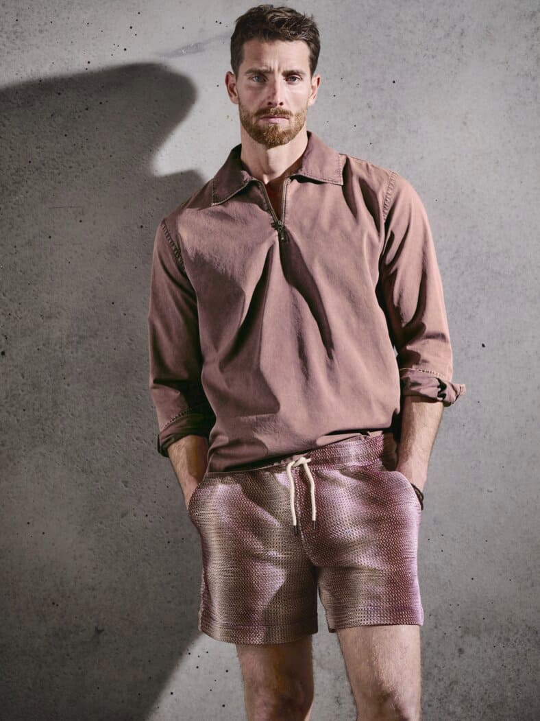 Schlupfhemd Harry betonrosa