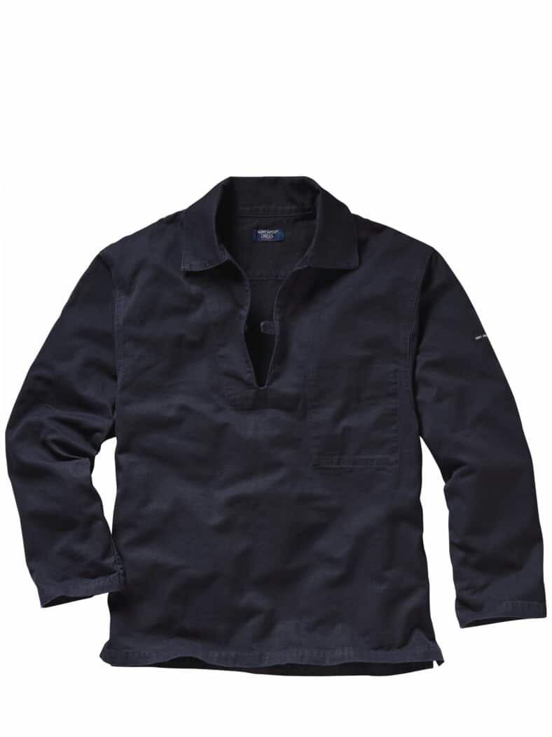 Bretonisches Schlupfhemd bretonisch blau