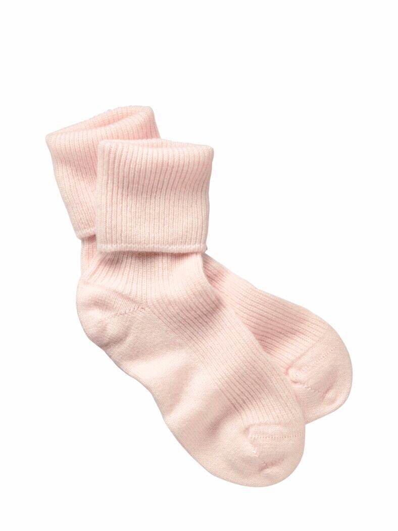 Alpenglühen-Kaschmirsocke pale pink