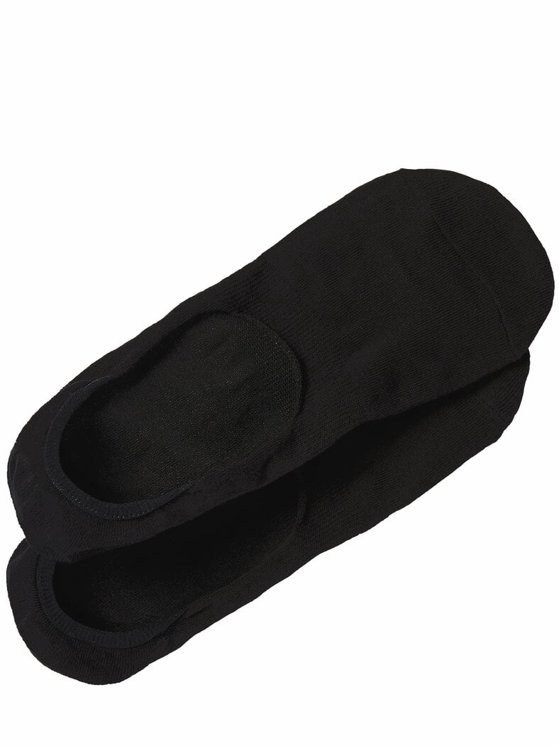Unsichtbare Socke Twinpack schwarz