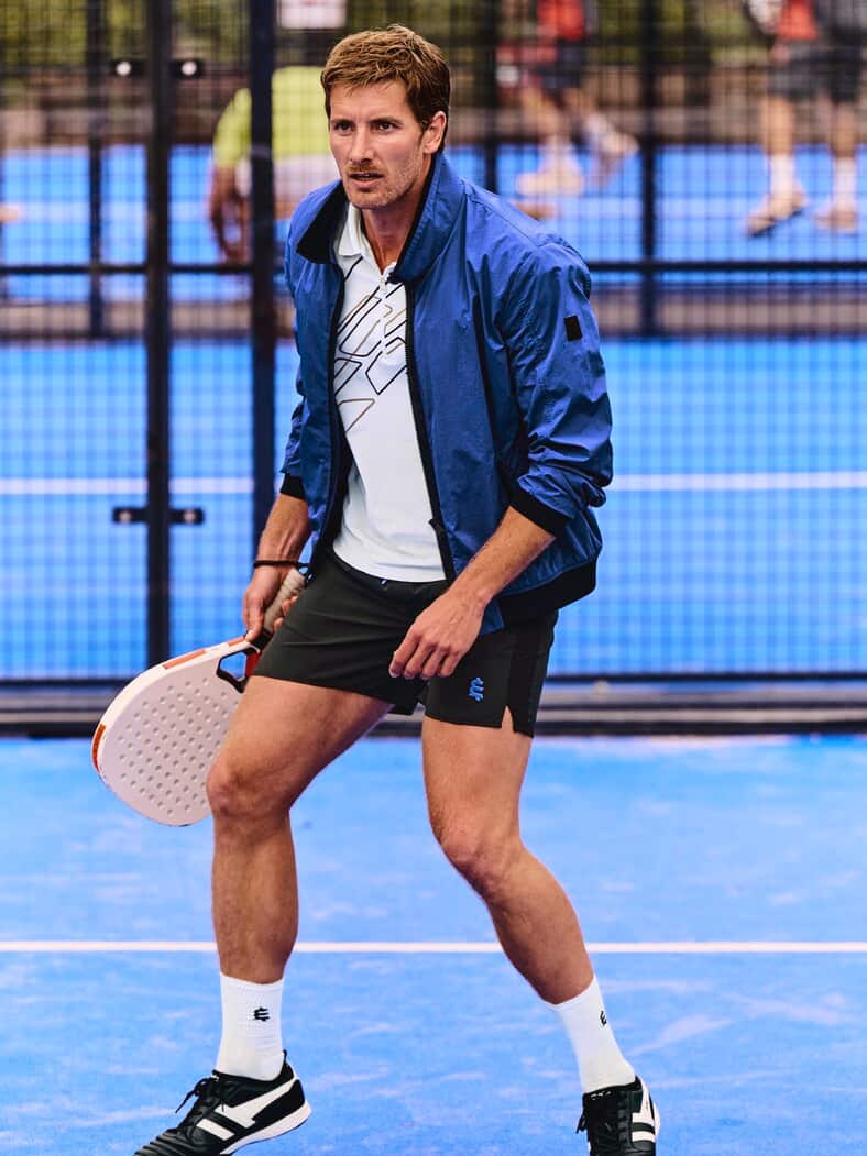 Tennis-Socke linienweiß