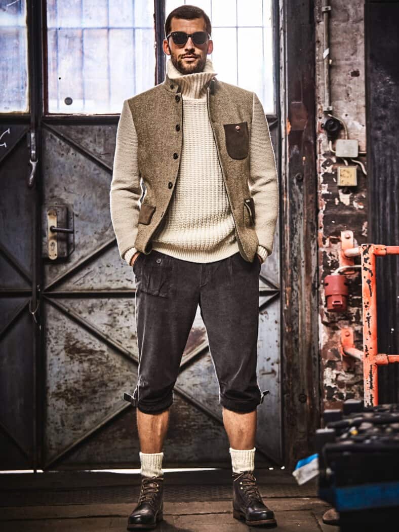 Alpaka-Socke sandstein