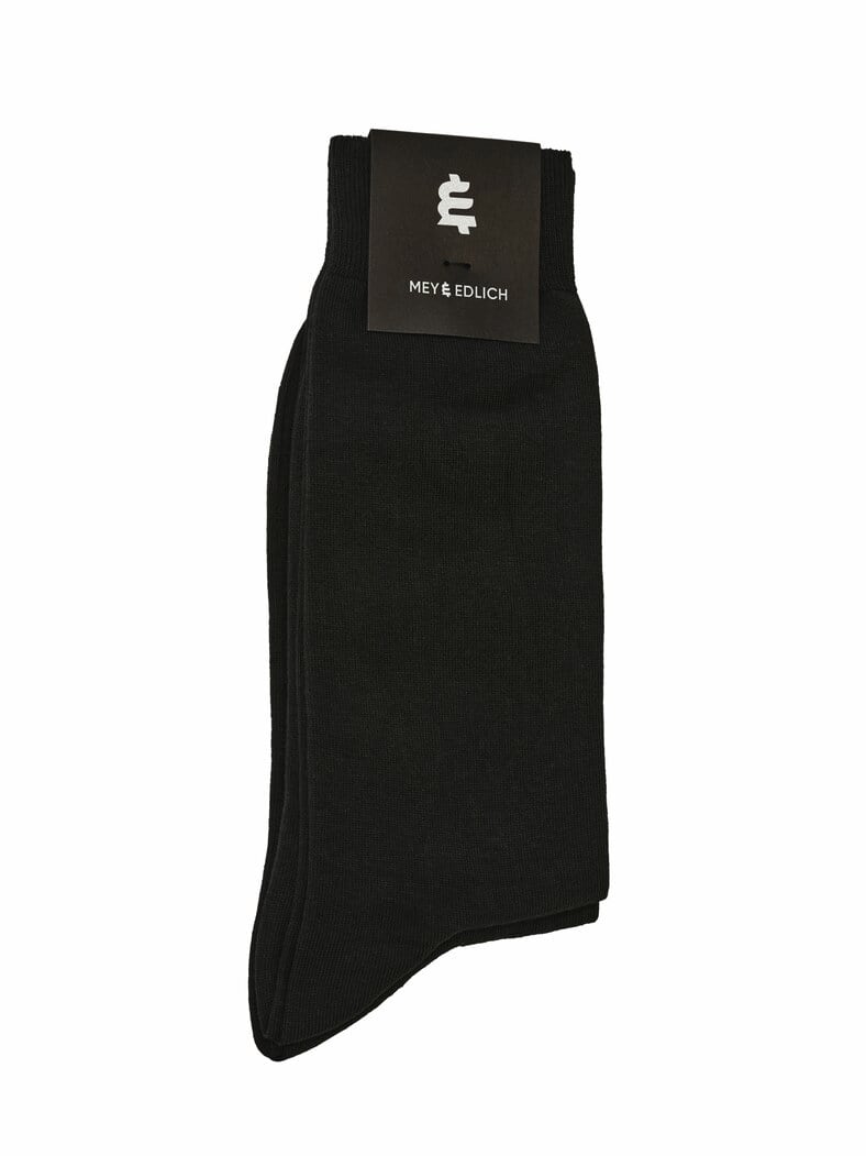 Treue Socke Twinpack urschwarz