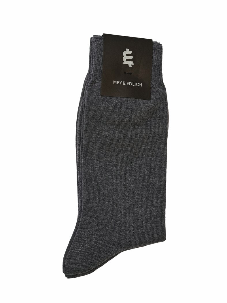 Treue Socke Twinpack anthrazit