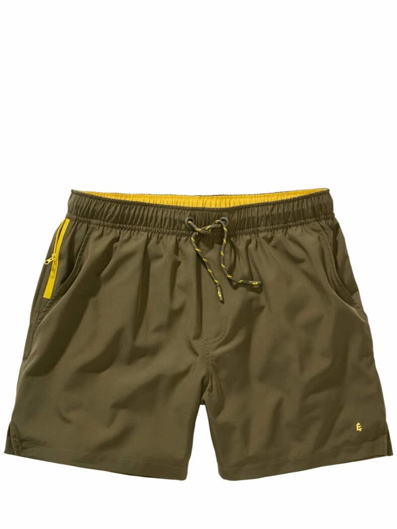 Resort-Badeshorts olive