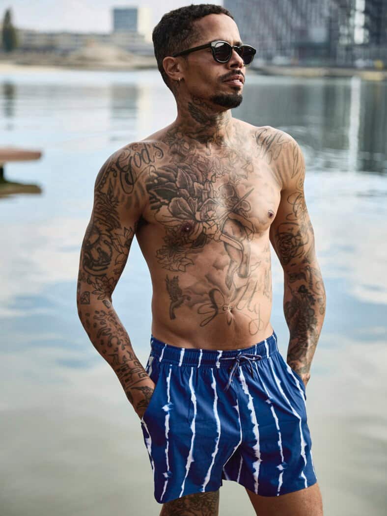 Resort-Badeshorts Malibu tinte