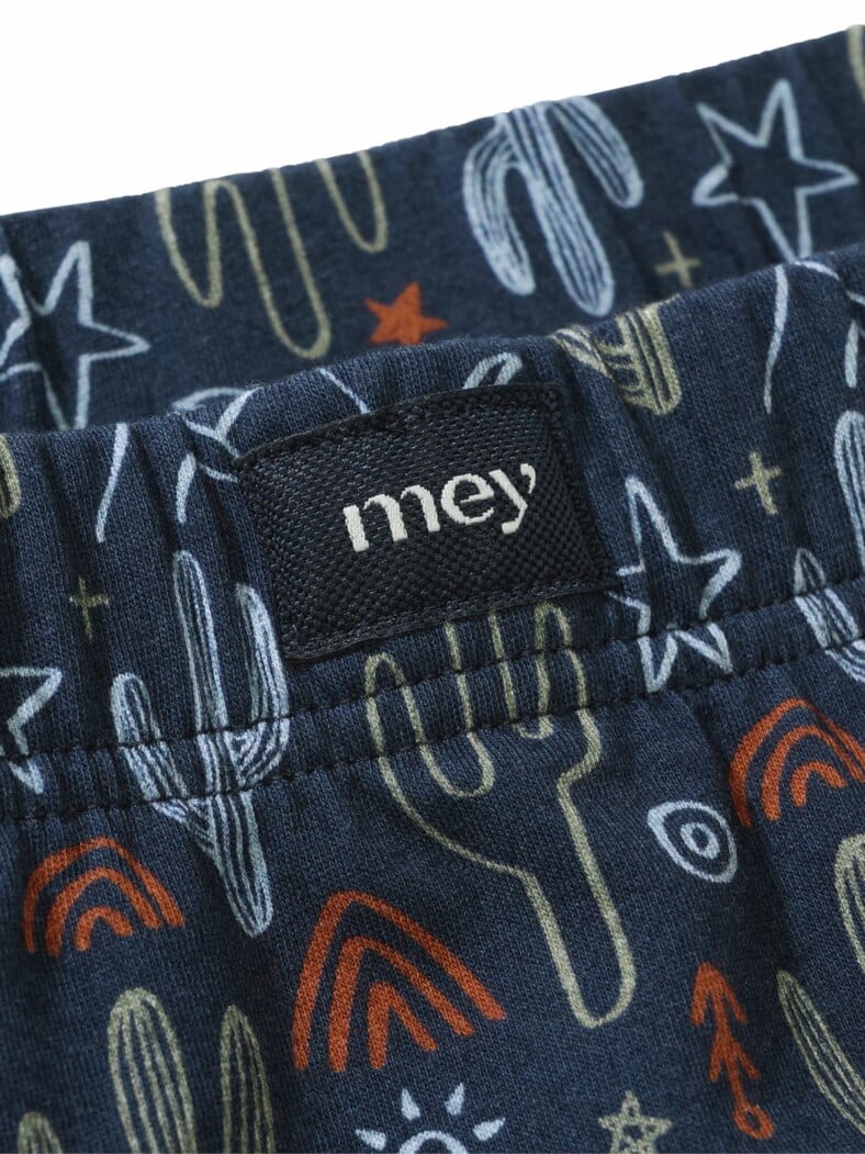 Long Shorty Desert Cactus nachtblau