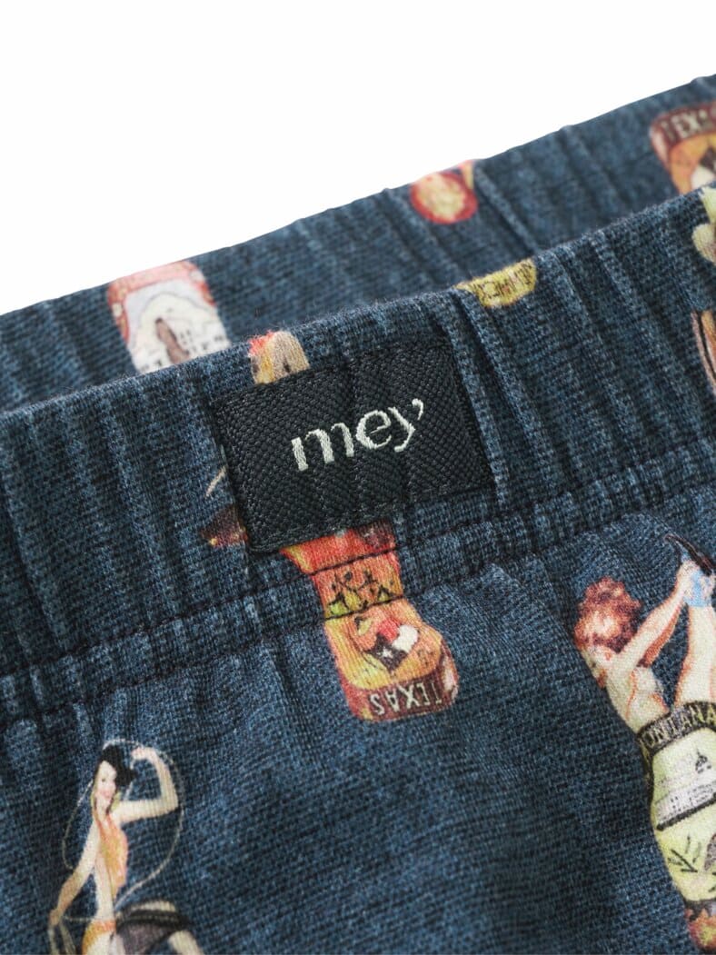 Long Shorty Pretty Cowgirl honky-tonk-blue