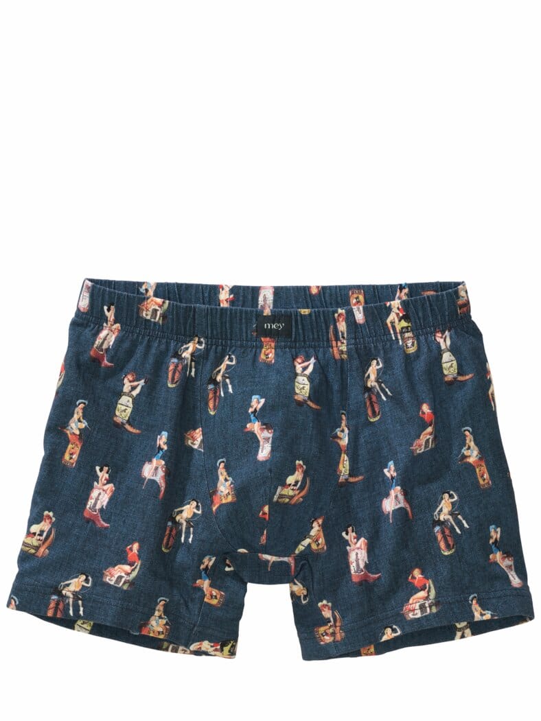 Long Shorty Pretty Cowgirl honky-tonk-blue