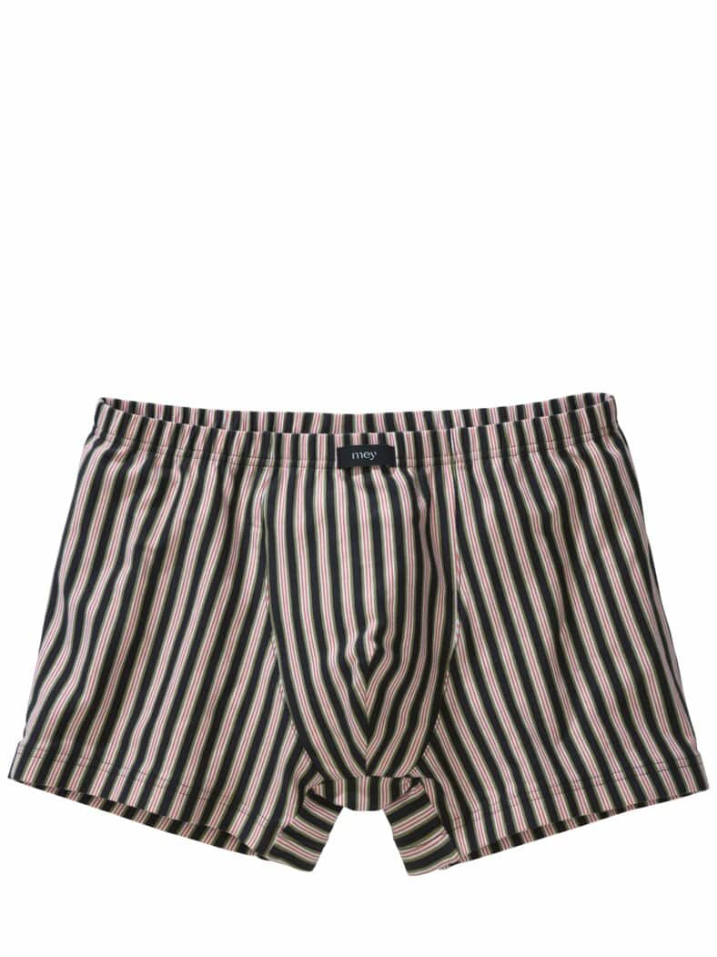 Streifen-Shorty schwarz-gestreift