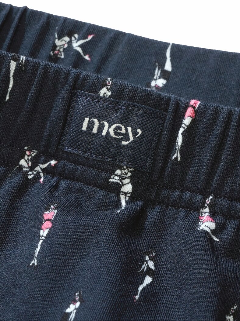 Long-Shorty Pin-up-Doll marine