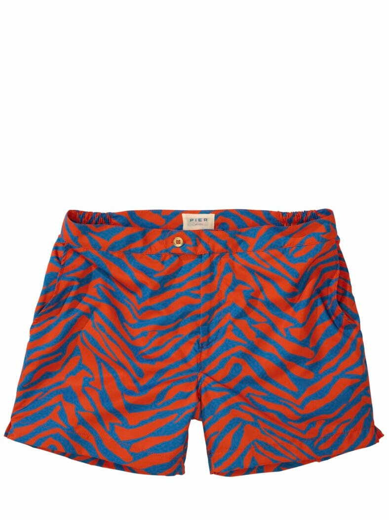 Badeshorts Luchino jungle orange