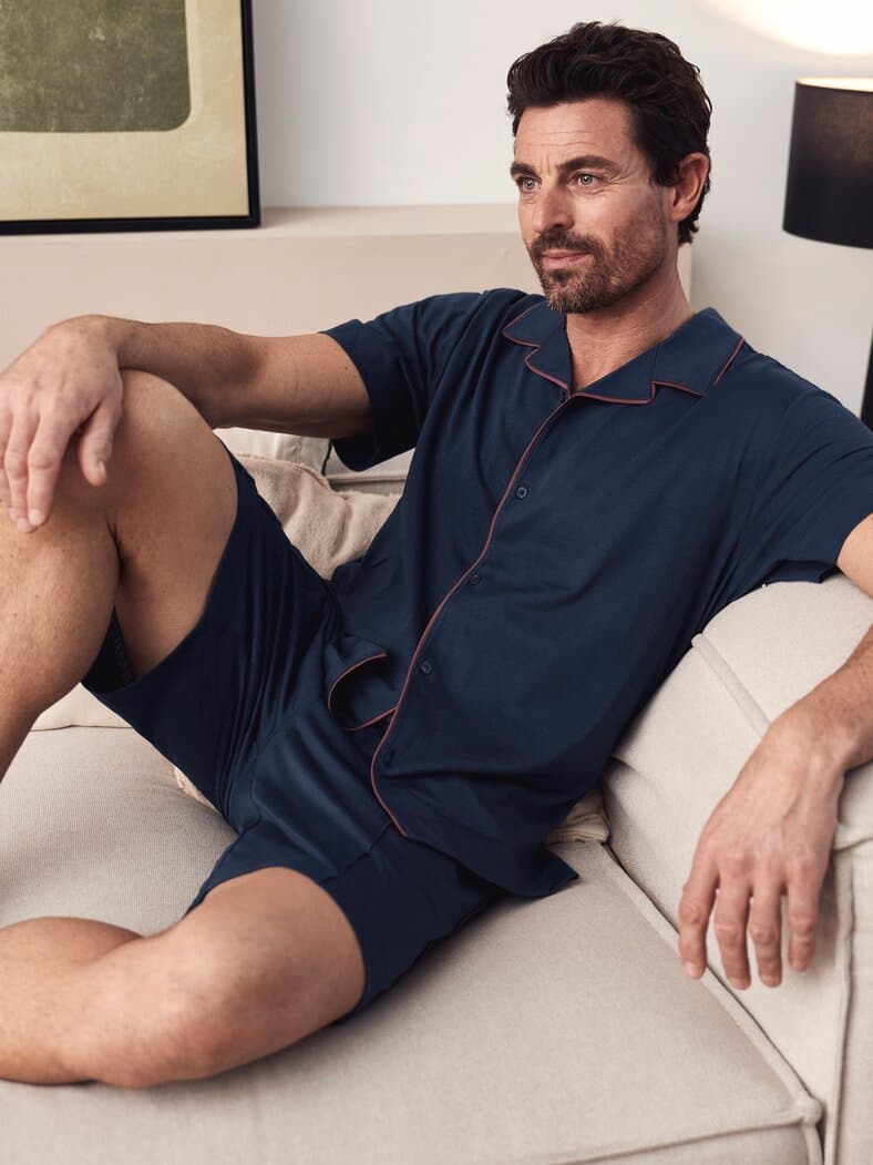 Träumchen-Pyjama nachtblau