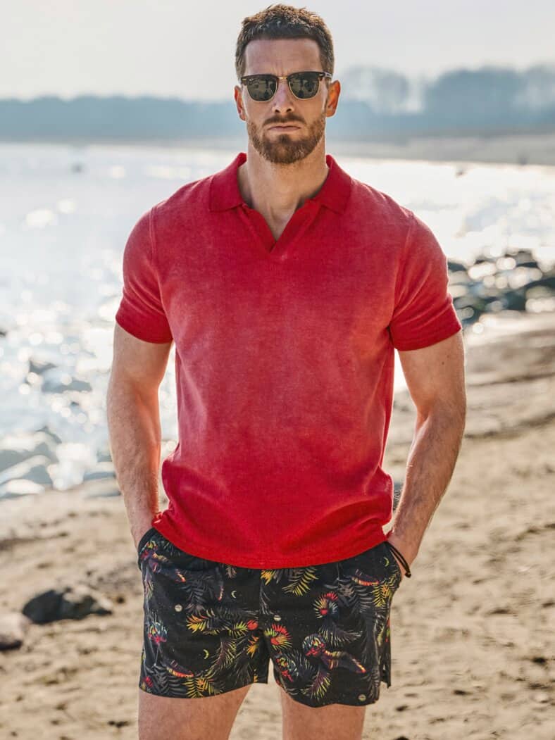 Resort-Badeshorts Tropicana tropennacht