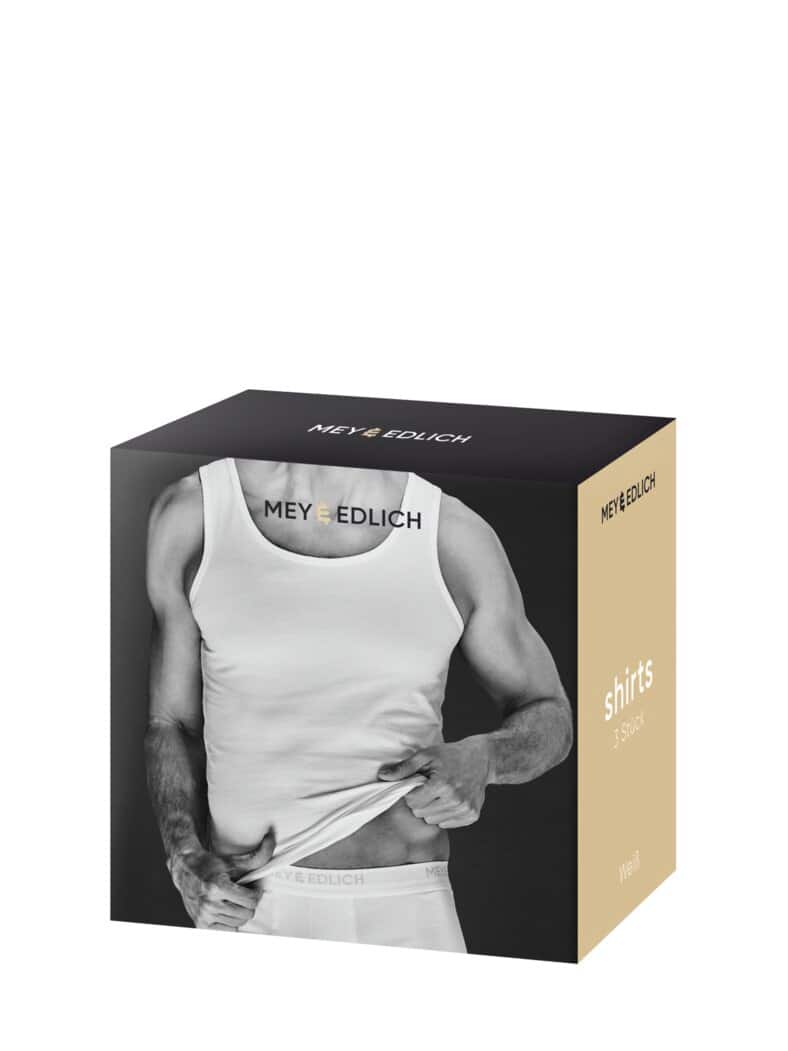 Gefährten-Shirt Dreierpack weiß