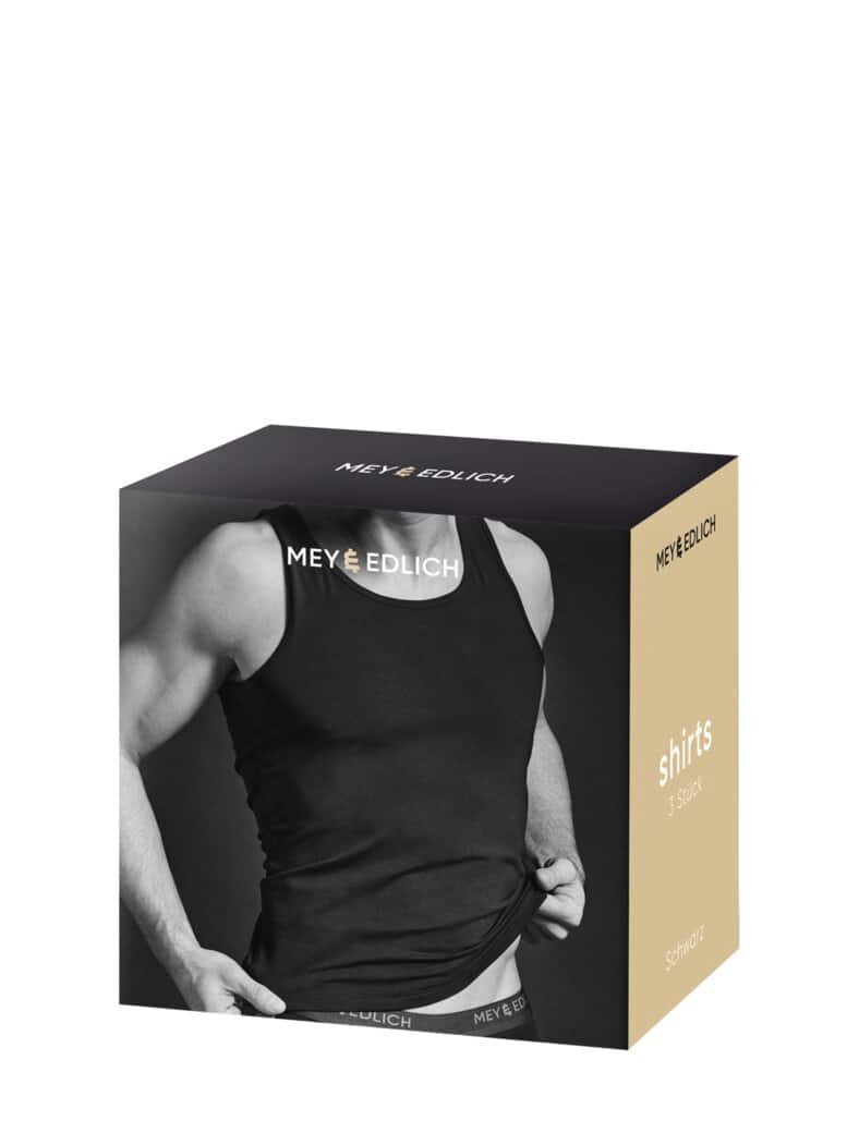 Gefährten-Shirt Dreierpack schwarz