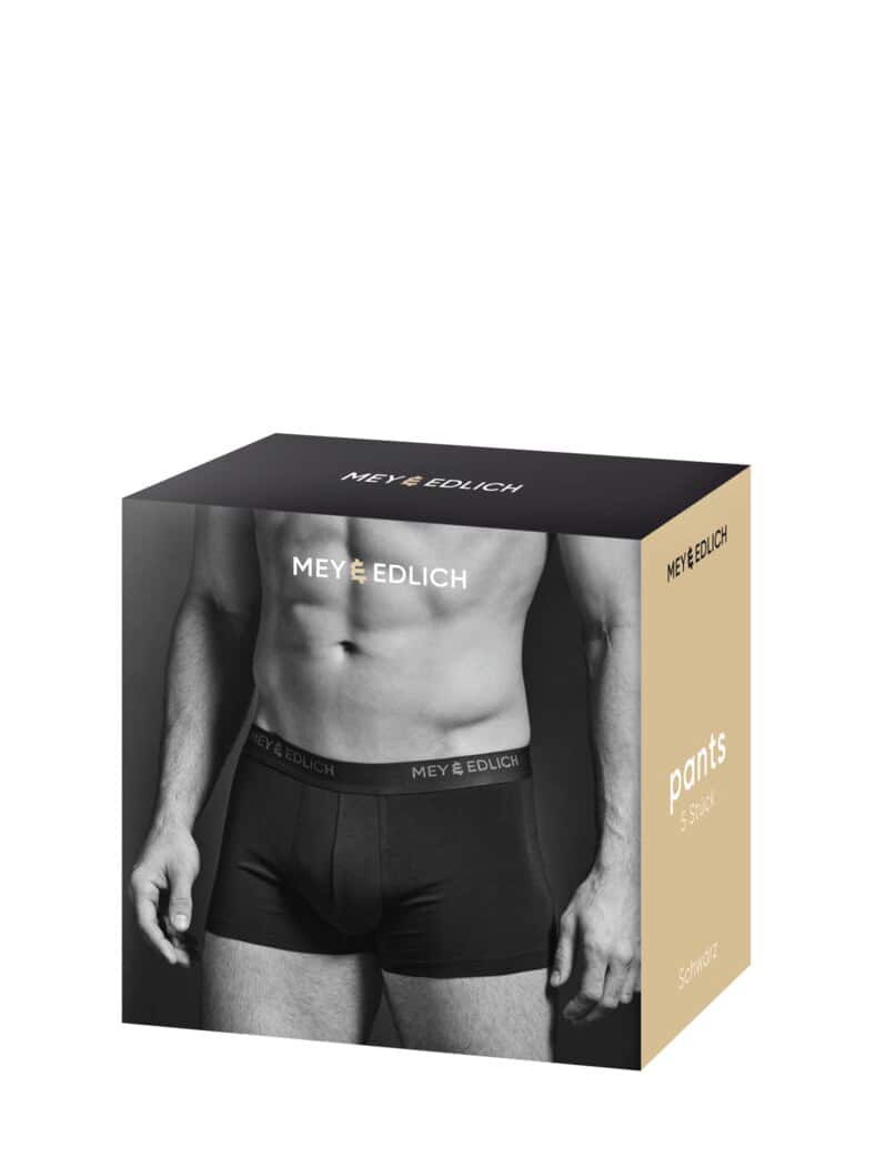 Gefährten-Pants Fünferpack schwarz