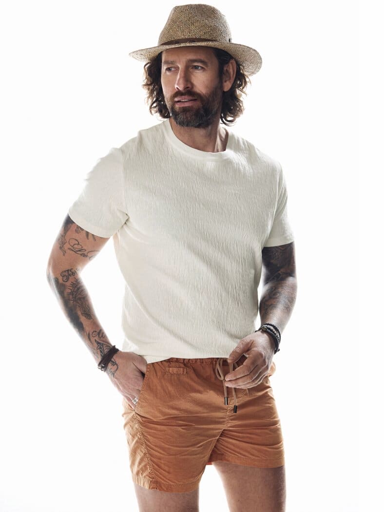 Badeshorts Medan S zimt