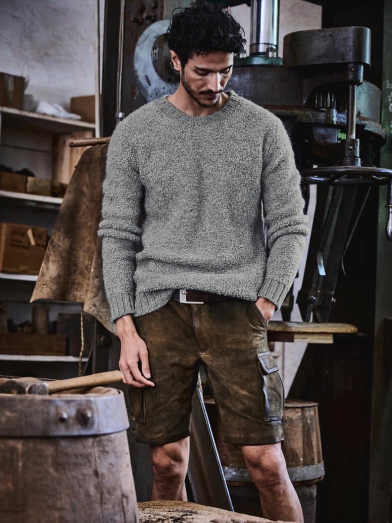 Charakter-Pullover schotter