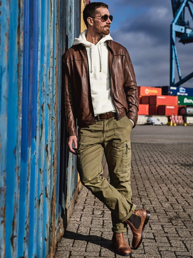 Immer-da-Hoodie kreide