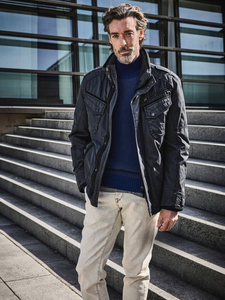 Kilrush-Pullover marine