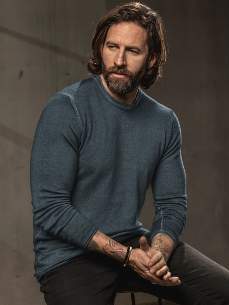 Stammspieler-Pullover tribünenstahl