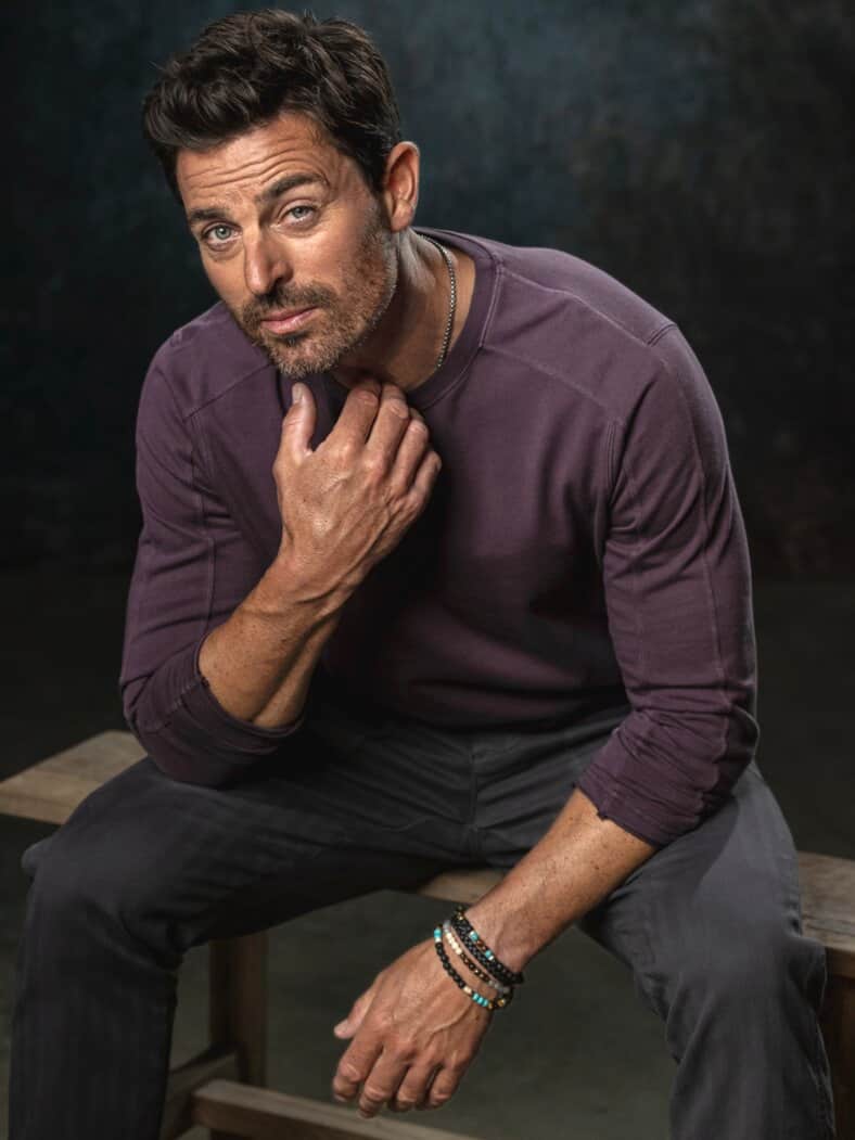 Getopptes Longsleeve pflaume