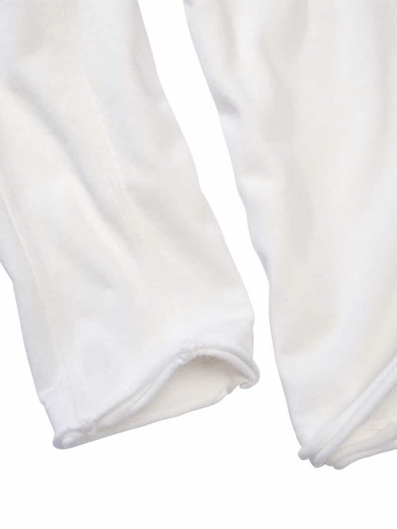 Getopptes Longsleeve weiß