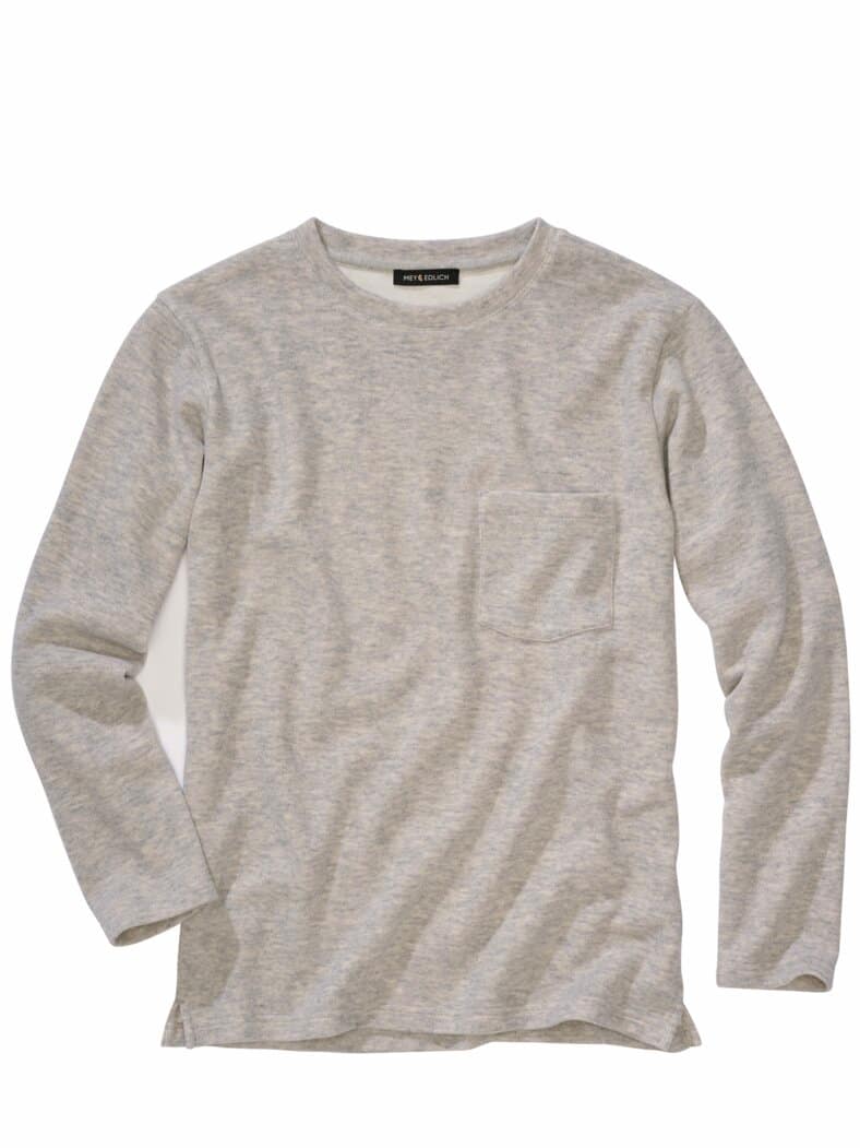 Schön-einfach-Pulli granit