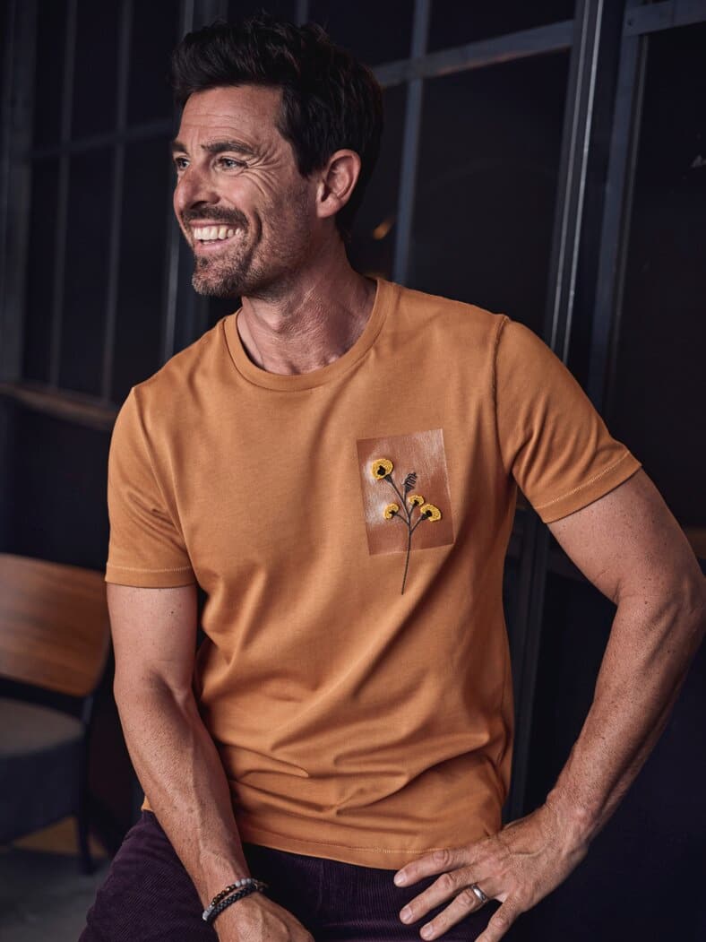 Fuwari-Blüten-Shirt pflanzerde