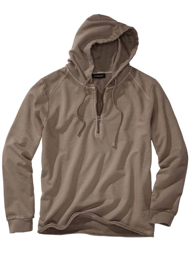 Zip-Zip-Hurra-Hoodie milchkaffee