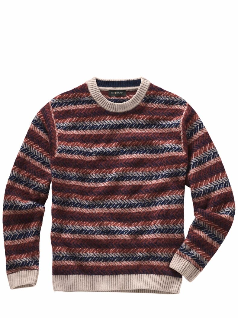 Fokus-Pullover trikolore