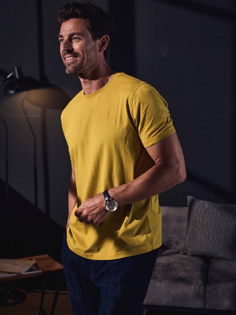 Gefährten T-Shirt sonnengelb