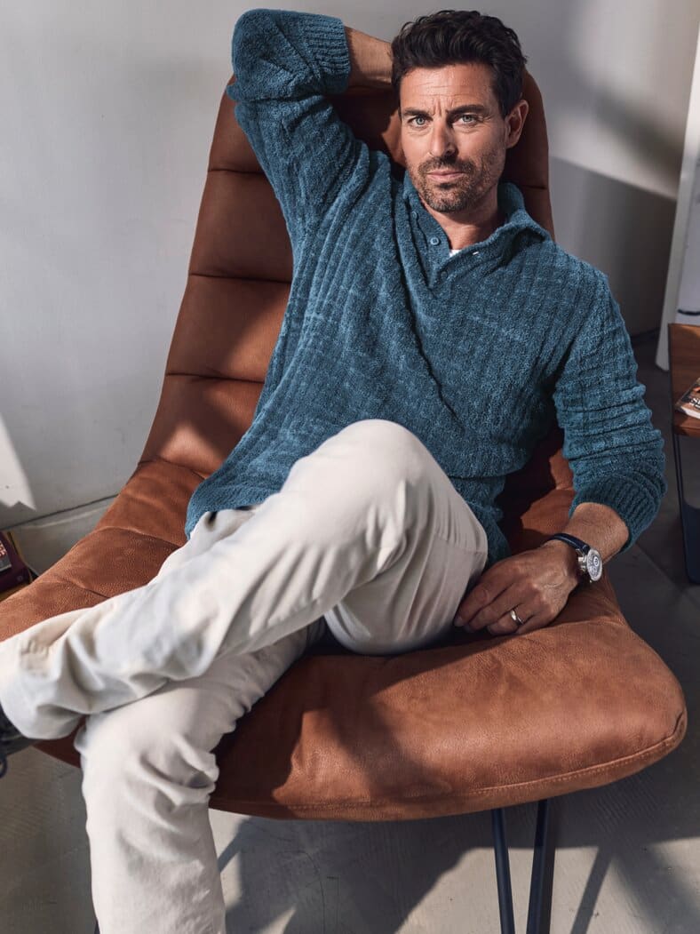 Biste-baff-Polo eismeerblau