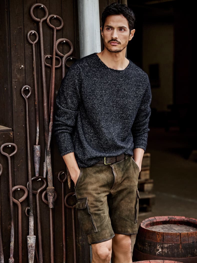 Kompatibler Pullover nachtblau