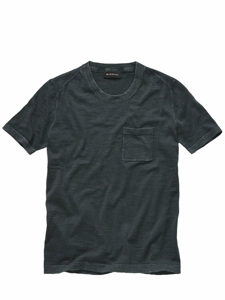 Ultraleichtes Strickshirt graphit