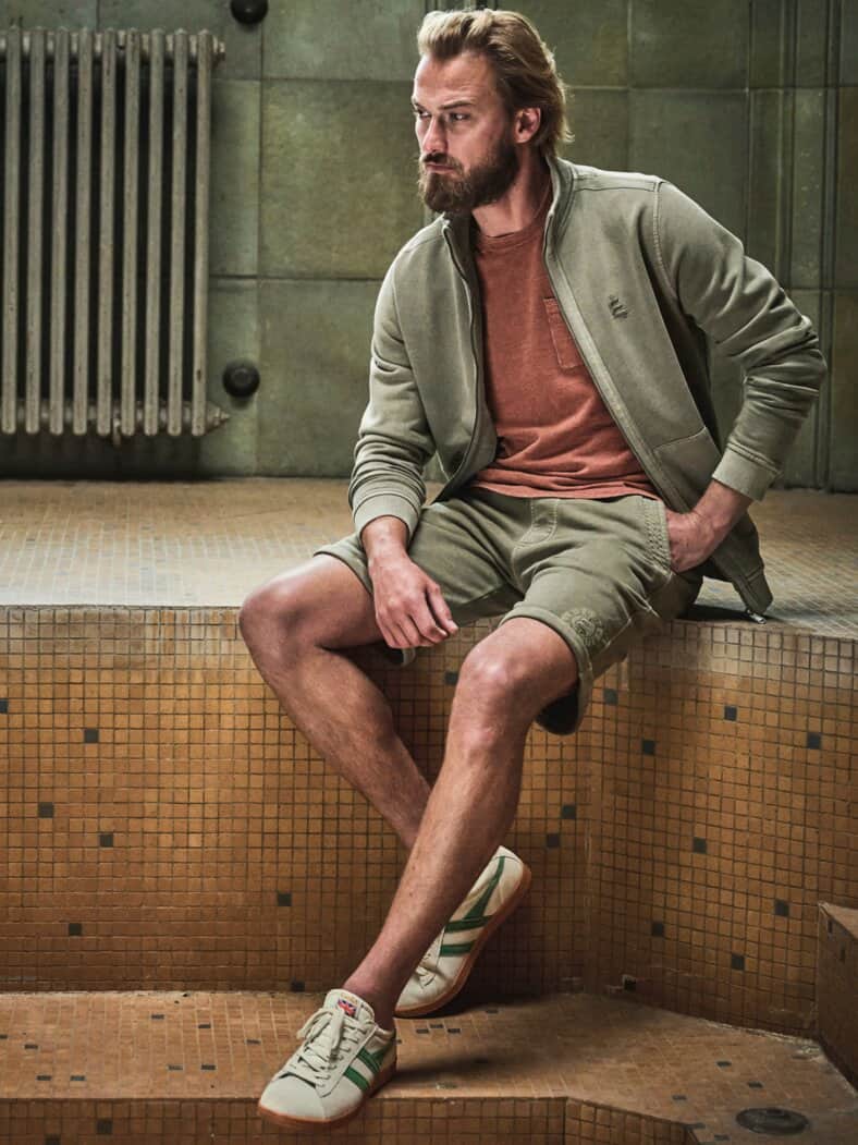 Ultraleichtes Strickshirt kupfer