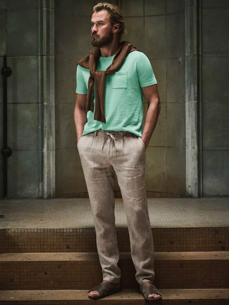 Ultraleichtes Strickshirt jade