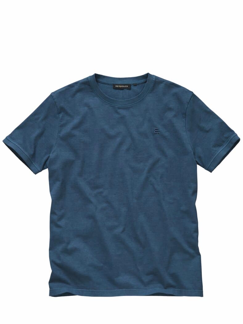 Sichere-Bank-T-Shirt fjordblau