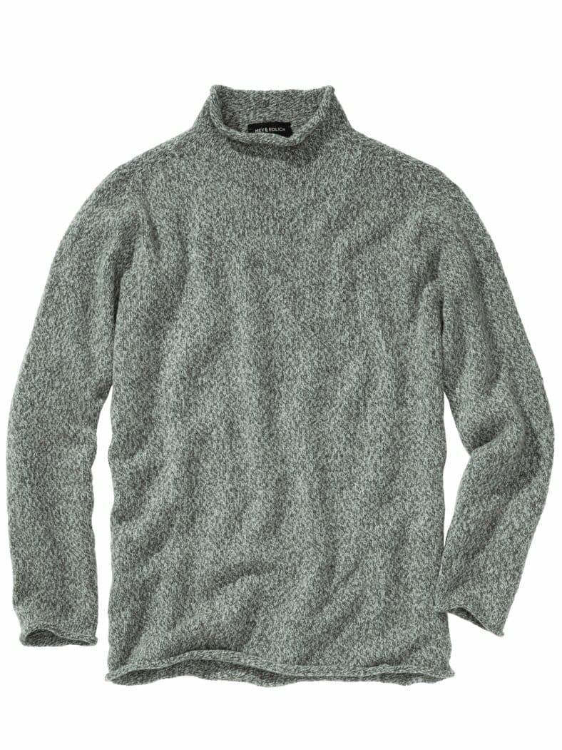 Puristen-Pullover grauwacke