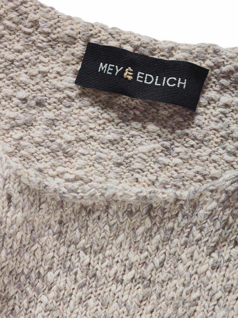 Kompatibler Sommerpullover hellgranit