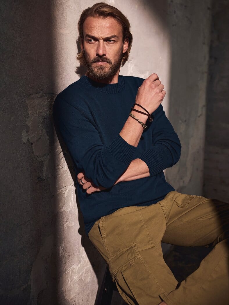 Prima-Pima-Pullover marine