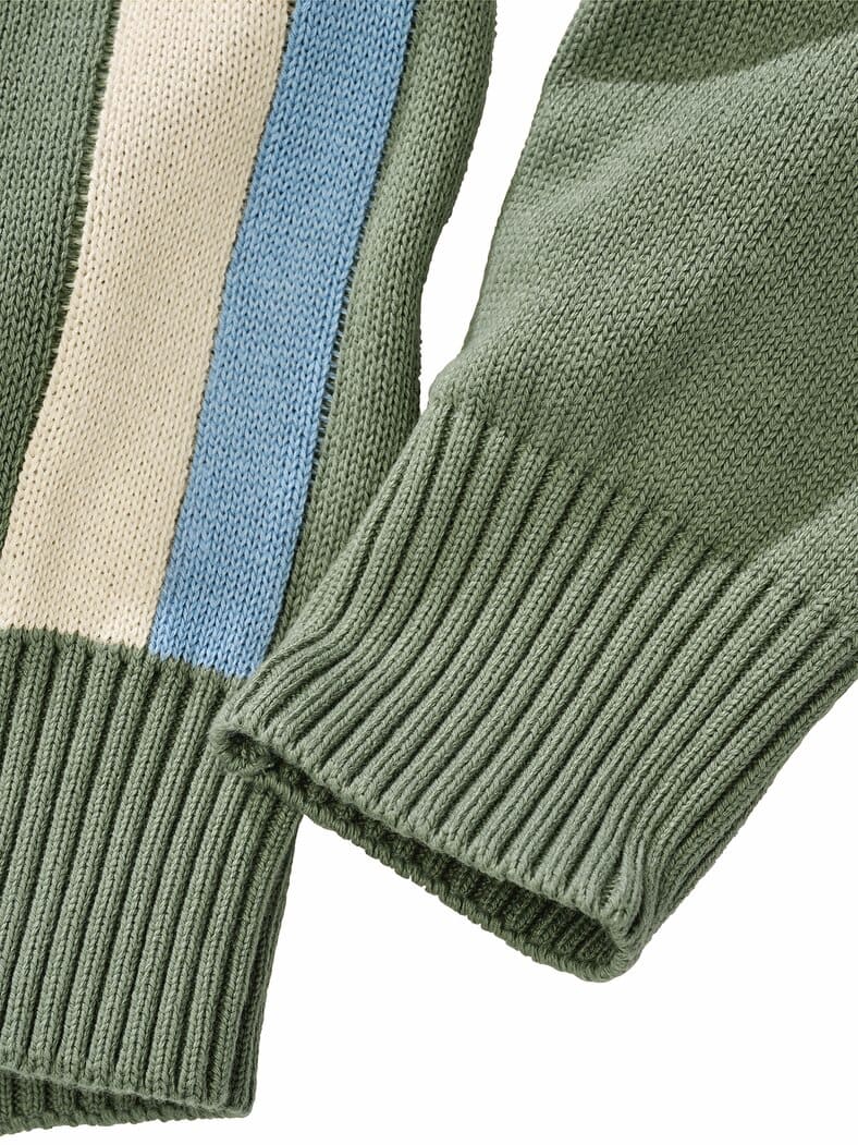 Teatime-Cardigan teegrün