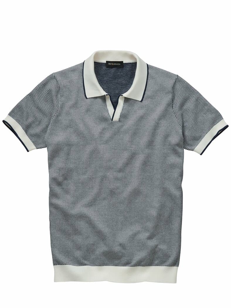 Feinstruktur-Polo tinte