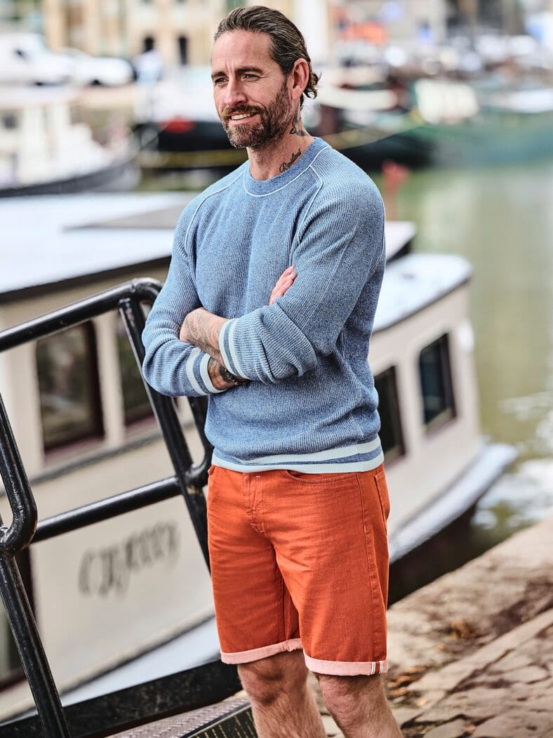 Immer-besonders-Pullover himmelblau