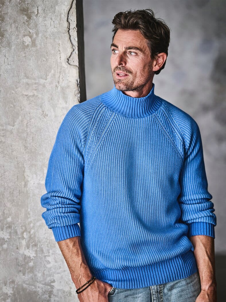 Kilrush-Pullover himmelblau