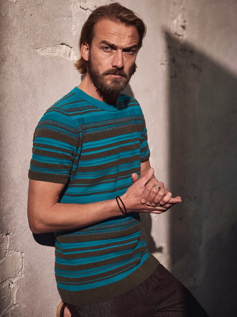 Erfrischend-Shirt lagunenstreifen